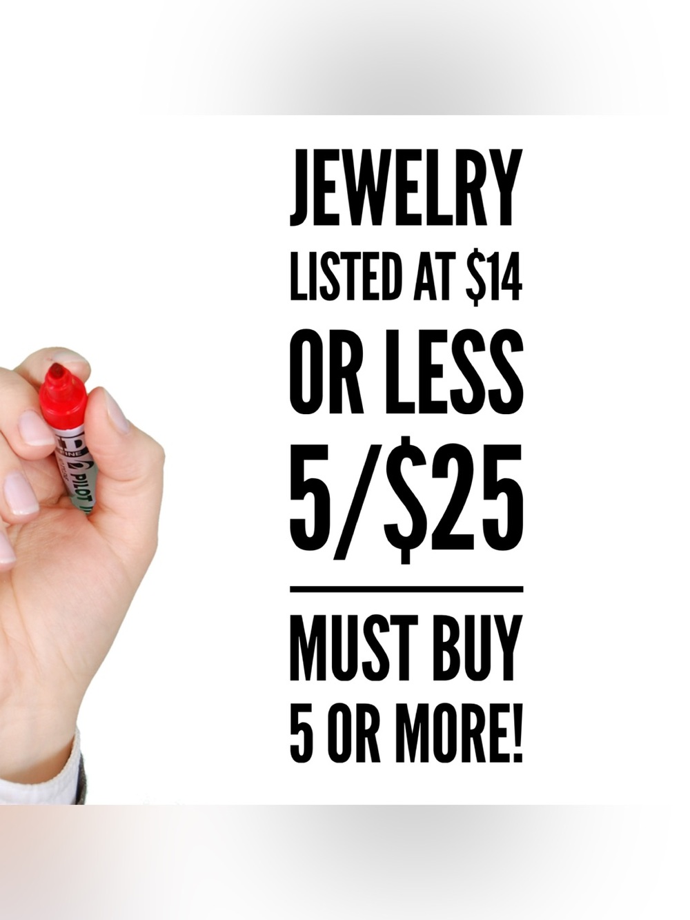 JEWELRY SALE TODAY